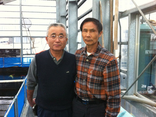 2012年与时任全日...